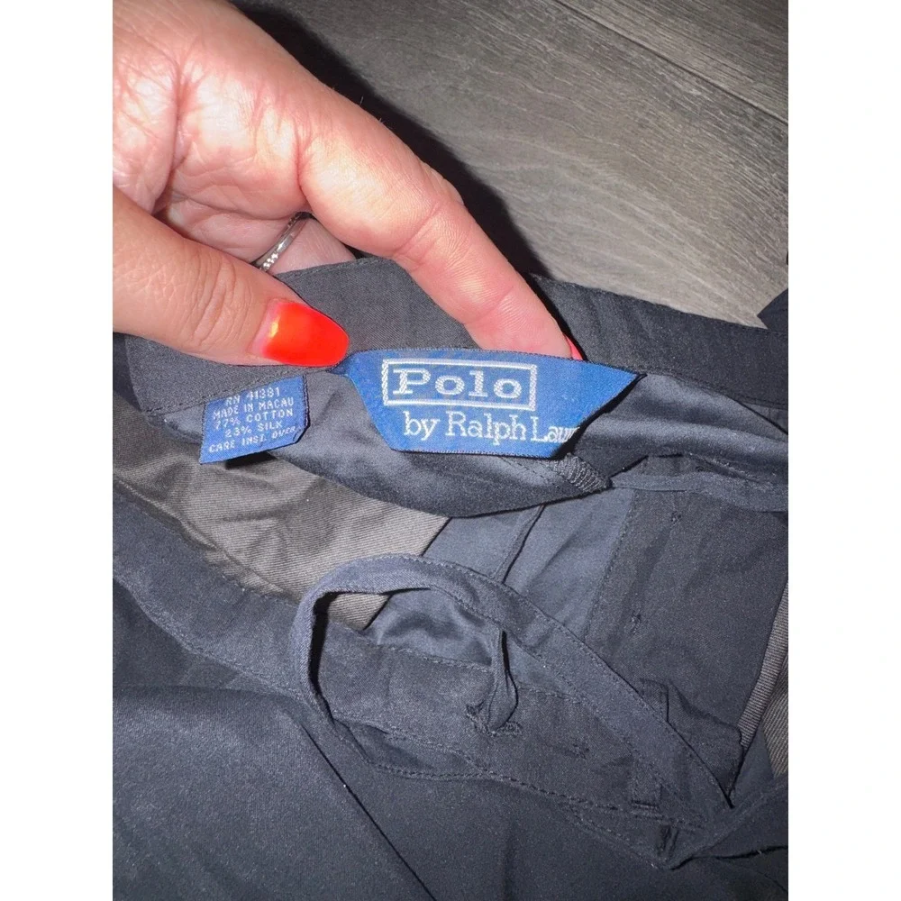 Polo Ralph Lauren‎ Zen pants men's 40x34 black travel loungewear